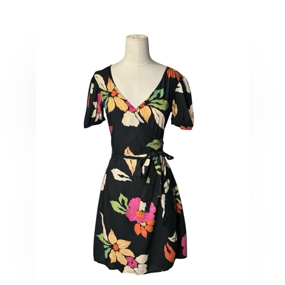 BILLABONG - Hot Tropics Wrap Dress Size  S - Picture 3 of 9